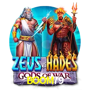 BOOM79 — Zeus vs Hades crash slot | Play on Android APK & iPhone for real money | Pragmatic Play